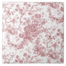 Recherche de rose floral carreaux Pour elle