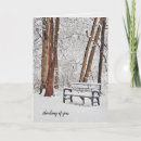 Search for park bench cards Winter