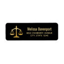 Search for scales of justice return address labels Legal