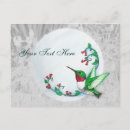 Recherche de colibris cartes postales Animaux