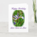 Recherche de sister in law birthday cards Fleur