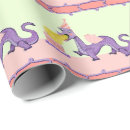 Recherche de dragons mignons papier cadeau Fille