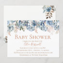Search for dusty blue baby shower invitations Chic