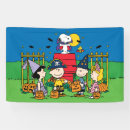 Search for brown banners Charlie brown characters