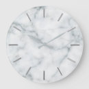 Recherche de marbre blanc horloges Texture