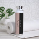 Search for promotional water bottles Black white
