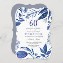 Search for indigo birthday invitations Elegant