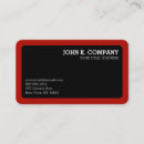 Search for black border business cards Professional