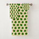 Search for green leaves bath towels Botanical