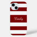 Search for burgundy stripes iphone cases Red