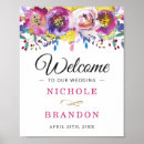 Search for fuchsia wedding posters Watercolor