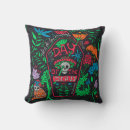 Recherche de dia los muertos coussins Mexique