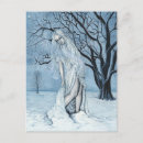 Recherche de hiver froid cartes postales Fée