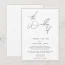 Search for simple classic wedding invitations Script