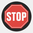 Search for road signs stickers Stop