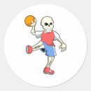 Recherche de handball autocollants Joueur de handball