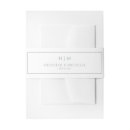 Recherche de green invitation belly bands Minimal