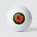 Search for orange golf balls Hibiscus