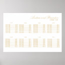 Search for art deco wedding seating charts White