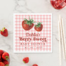 Search for red berries napkins Summer