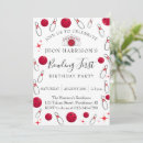 Search for bowling pins invitations Boy