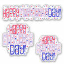 Search for blue fireworks stickers America