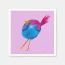 Recherche de oiseau bleu serviettes Animaux