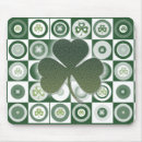 Recherche de shamrock tapis souris Irlandais