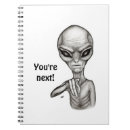 Search for aliens notebooks Ufo