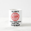 Search for top secret mugs Humour