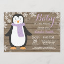 Search for purple winter wonderland invitations Baby its cold outside
