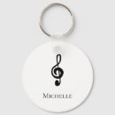 Search for treble clef keychains Cute