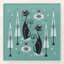 Search for vintage christmas coasters Cat