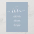 Search for number 3 Table number three