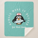 Search for get well blankets Funny