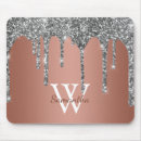 Recherche de goutte tapis souris Feuille métallique