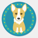 Search for welsh corgi stickers Animals