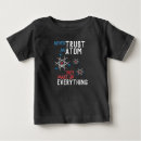 Search for atoms baby clothes Physicist