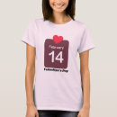 Recherche de valentines femme tshirts 14 février