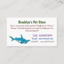 Search for shark business cards Cartoon
