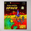 Search for retro rocket posters Sci fi