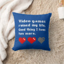 Search for gaming pillows Humour