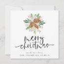 Search for pine cone christmas cards Botanical
