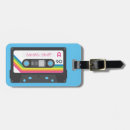 Search for cassette tape luggage tags Retro