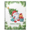 Search for santa claus notebooks Watercolor