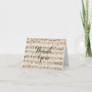 Search for classy music cards Elegant