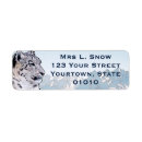 Search for big cat return address labels Snow leopard
