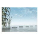 Recherche de zen méditation posters Bleu