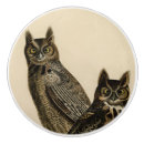 Recherche de ornithologie boutons et poignées de porte Chouettes