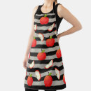 Search for black red white green aprons Trendy